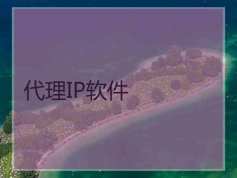 代理IP软件 代理IP软件