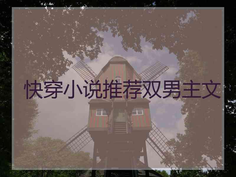 快穿小说推荐双男主文
