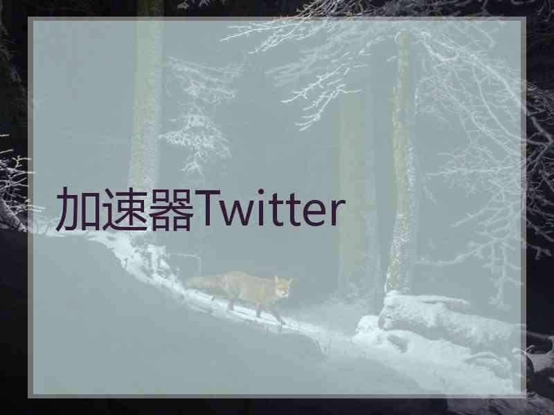 加速器Twitter