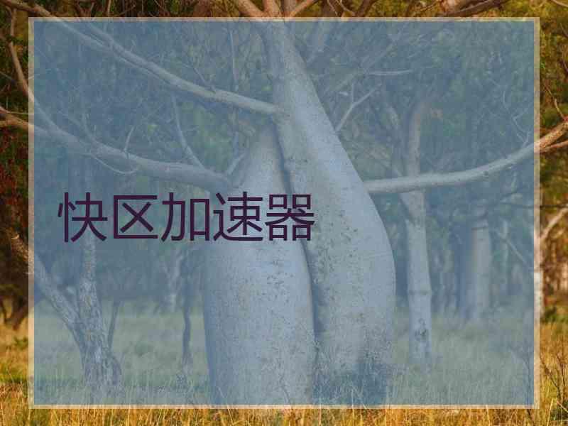 快区加速器
