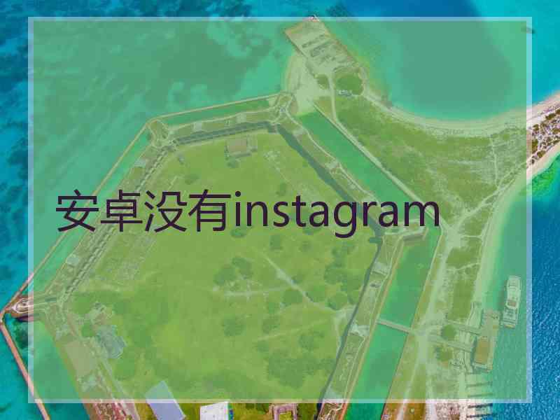 安卓没有instagram