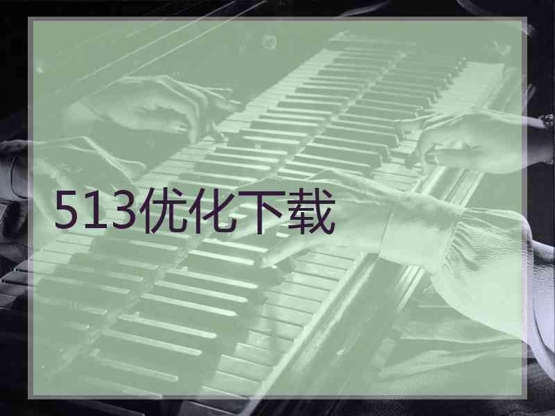 513优化下载