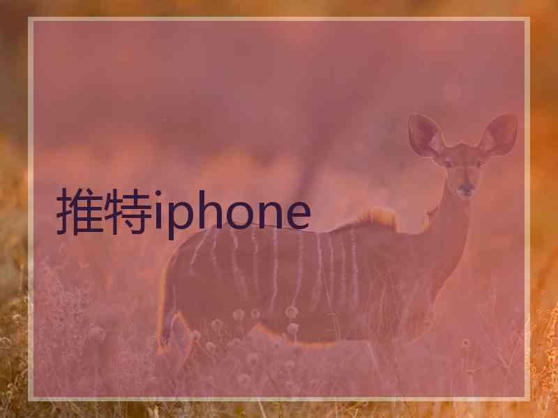 推特iphone