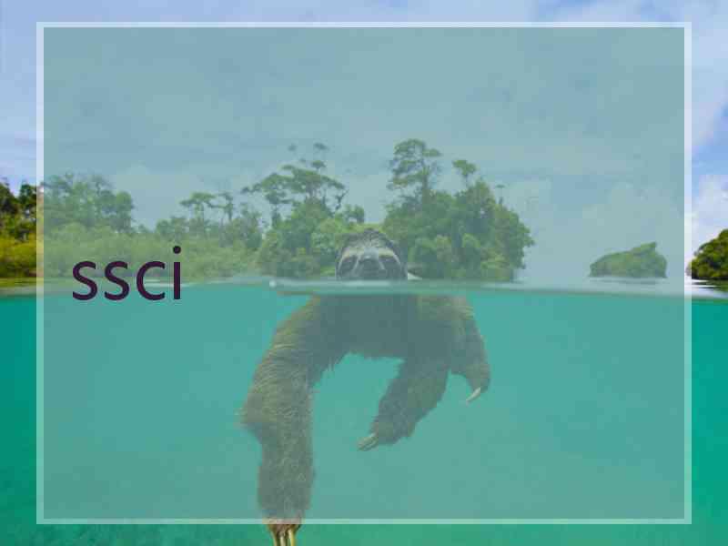ssci